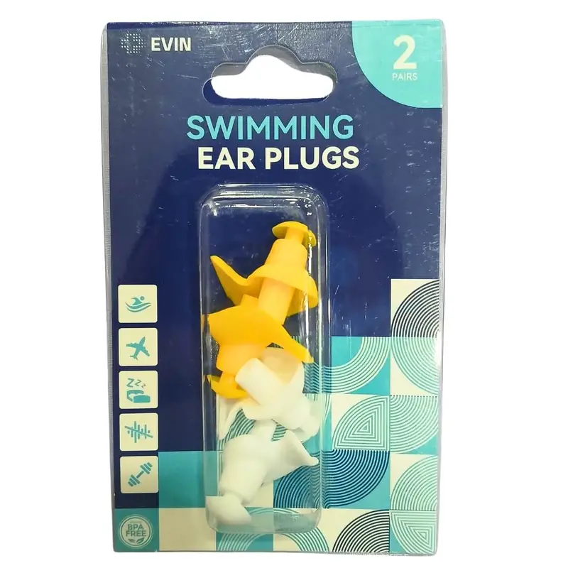 Swimming Ear Plugs 2 Pairs | Evin 1