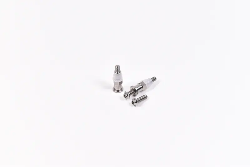 Team Associated 12Mm Titanium Upper Shock Mounts W/ Delrin Bushing 1