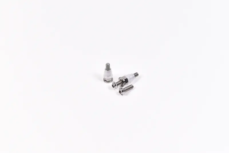 Team Associated 8Mm Titanium Upper Shock Mounts W/ Delrin Bushing 1
