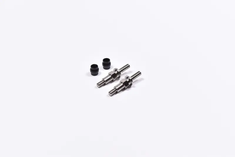 Tlr Titanium Upper Shock Mounts W/ Delrin Bushing 1