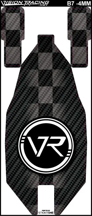 Vr Carbon Chassis Protector B7 -4Mm 1