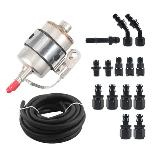 Yeshma 6An 25 Fuel Injection Line Fitting Adapter Kit Efi Fi W/Filter/Regulator 58 Psi Replacement For C5 Corvette 1