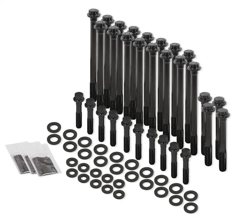 Earl’S Tbs-001Erl 12-Point Head Bolt Kit With Washers And Anti-Seize Lubricant 1