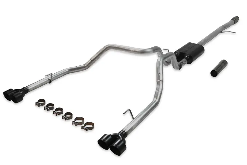 Flowmaster American Thunder Cat-Back Exhaust System – Dual Rear Exit, Stainless Steel Construction 1