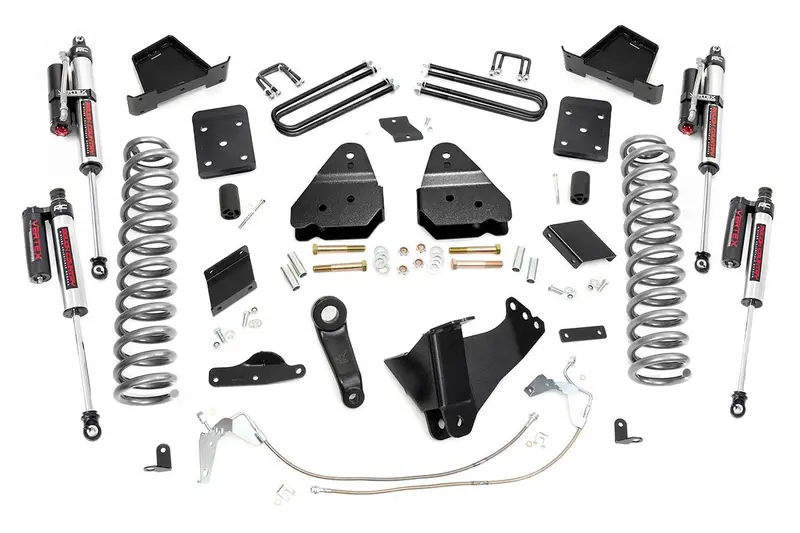 Rough Country 56450 6-Inch Diesel Suspension Lift Kit – Vertex System For 2011–2014 Ford F-250 4Wd W/ Overload Springs 1