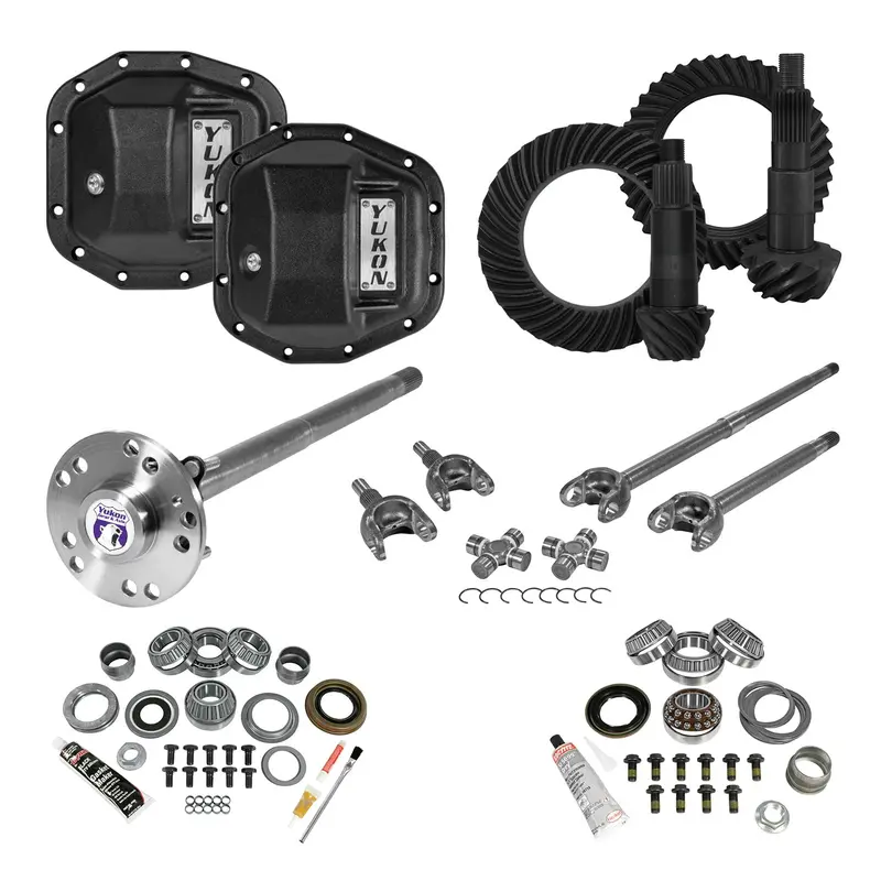 Yukon Gear Ygk080Stg4 Stage 4 Differential Re-Gear Kit With Covers & Axles 1